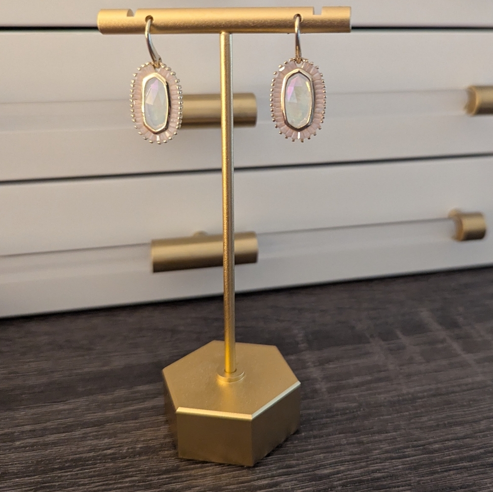 EUC Kendra Scott Collectors Box Iridescent Lees